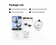 Belle IEM Headphones with Mic - Type-C - Silver