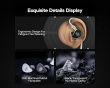 Belle IEM Headphones with Mic - 3.5mm - Silver