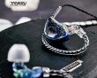 Wan'er S.G IEM Headphones with Microphone - Blue