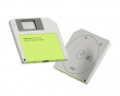 Floppy Disk Style SSD Enclosure - Green