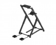 Foldable Racing Simulator Wheel Stand with Chair Fixing Slot