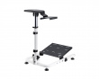 Racing Simulator Wheel Stand with Gear Shifter - LRS11 - White