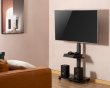 Mobile TV Stand with Wheels – 37