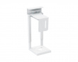 Adjustable Computer Holder with Clamp for Desk - White