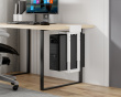 Adjustable Computer Holder with Clamp for Desk - White