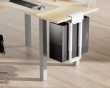 Adjustable Computer Holder with Clamp for Desk - White
