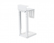 Adjustable Computer Holder with Clamp for Desk - White