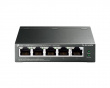 TL-SG105PE | Managed Switch | 5x Port | 1Gbit/s | 65W PoE
