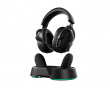 V9Turbo Wireless Headset - Steel Black