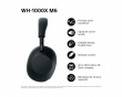 WH-1000XM6 Over-Ear Wireless Headphones - Black