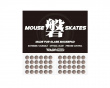 Iwa -Dot Mouse Skates for Glass Mousepad - 48pcs - 8mm