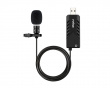 K053 Computer USB Lapel Microphone