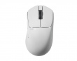 X3 CrazyLight Medium Wireless Gaming Mouse - Uyuni White
