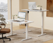 Height Adjustable Standing Desk (1200X700) - White