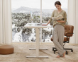 Height Adjustable Standing Desk (1200X700) - White