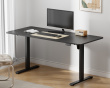 Height Adjustable Standing Desk (1600X700) - Black