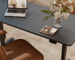 Height Adjustable Standing Desk (1600X700) - Black