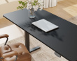 Height Adjustable Standing Desk (1600X700) - Black