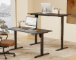 Height Adjustable Standing Desk (1400X700) - Black