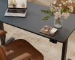 Height Adjustable Standing Desk (1400X700) - Black