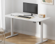 Height Adjustable Standing Desk (1400X700) - White