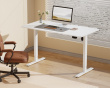 Height Adjustable Standing Desk (1400X700) - White