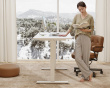 Height Adjustable Standing Desk (1400X700) - White