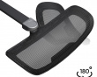 Flex Pro Footrest Mesh - Black