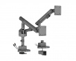 Monitor Arm with USB-A & USB-C Ports - 2 Monitors - 17-35
