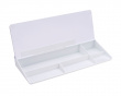 Glass Desktop Whiteboard with Stand 40 cm - White