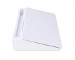 Glass Desktop Whiteboard with Stand 40 cm - White