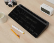 Glass Desktop Whiteboard with Stand 40 cm - Black