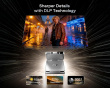 ZIP Tri-Fold Portable Mini Projector - Silver