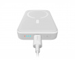 Powerbank Magnetic, 10000mAh, USB-C 20W, MagSafe - White
