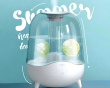 F325 Ultrasonic Humidifier with 5 L Water Tank