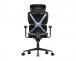 SpineX Pro Ergonomic Fabric Office Chair - Black