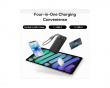 EnerFill FC11 Digital Display Power Bank with Dual Cable 22.5W 10000mAh - Cosmic Black