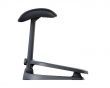Omni Ergonomic Dual-Layer Footrest - Midnight Black