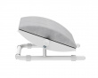 Adjustable Foot Rest - White/Gray