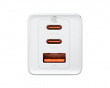 GaN5 Pro Fast Charger 2C+U 65W - White