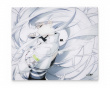 RIN White - Glass Mousepad