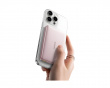 PicoGo AM41 Ultra-Slim Qi2 Magnetic Power Bank 27W 10000mAh - Pink