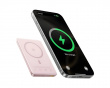 PicoGo AM41 Ultra-Slim Qi2 Magnetic Power Bank 27W 10000mAh - Pink