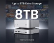 Mac Mini 11-in-1 Docking Station with SSD Expansion