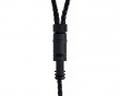 1-to-2 8K braided cable - Black