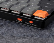 K1v6 Low Profile QMK Wireless Keyboard [Gateron Brown] - Light Grey