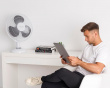 Desk Fan Greco 16 - White