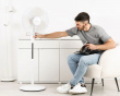 Floor Fan Greco 16 CR Elegance 40cm - White