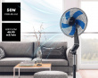 Floor Fan Boreal 16 CR Digital 40cm - Black