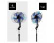 Floor Fan Boreal 16 CR Digital 40cm - Black